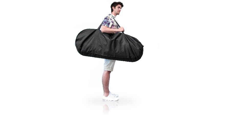 MOBILI GONFIABILI Borsa da trasporto facile per mobili gonfiabili Axion Desk