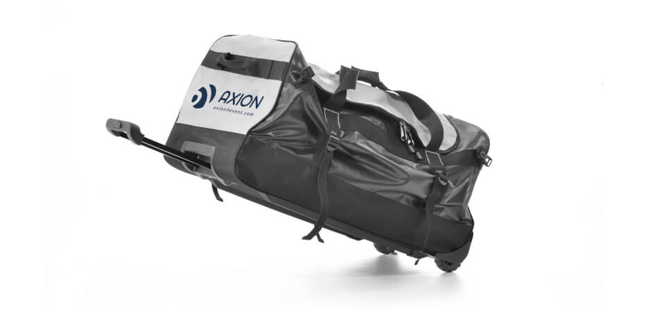 TENDE BORSA TROLLER È UN ACCESSORIO STANDARD PER LA CONSEGNA DELLA TENDA GONFIABILE AXION.